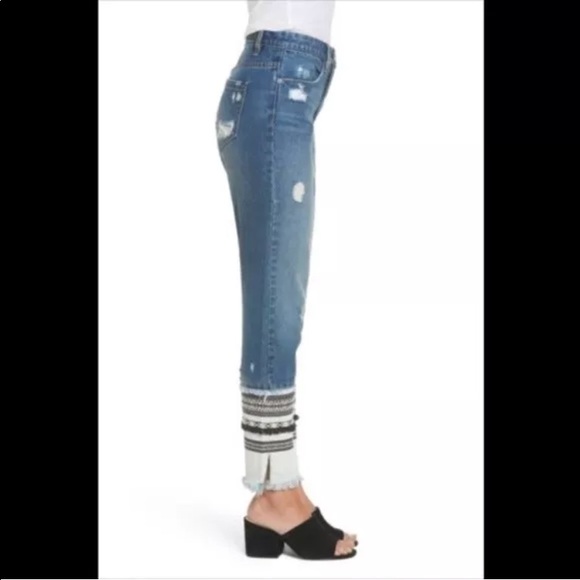 New blank nyc embroidered Aztec jeans miss Molly - Picture 5 of 5